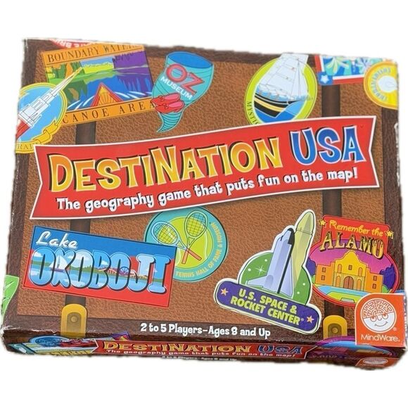 Destination, USA, board game ages 8+, between 2 to 5 players, good condition - Picture 1 of 4